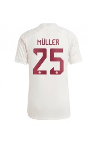 Fotbalové Dres Bayern Munich Thomas Muller #25 Třetí Oblečení 2023-24 Krátký Rukáv